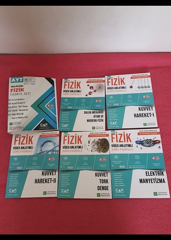 AYT Fizik Video Anlatımlı Soru Fasikül Seti