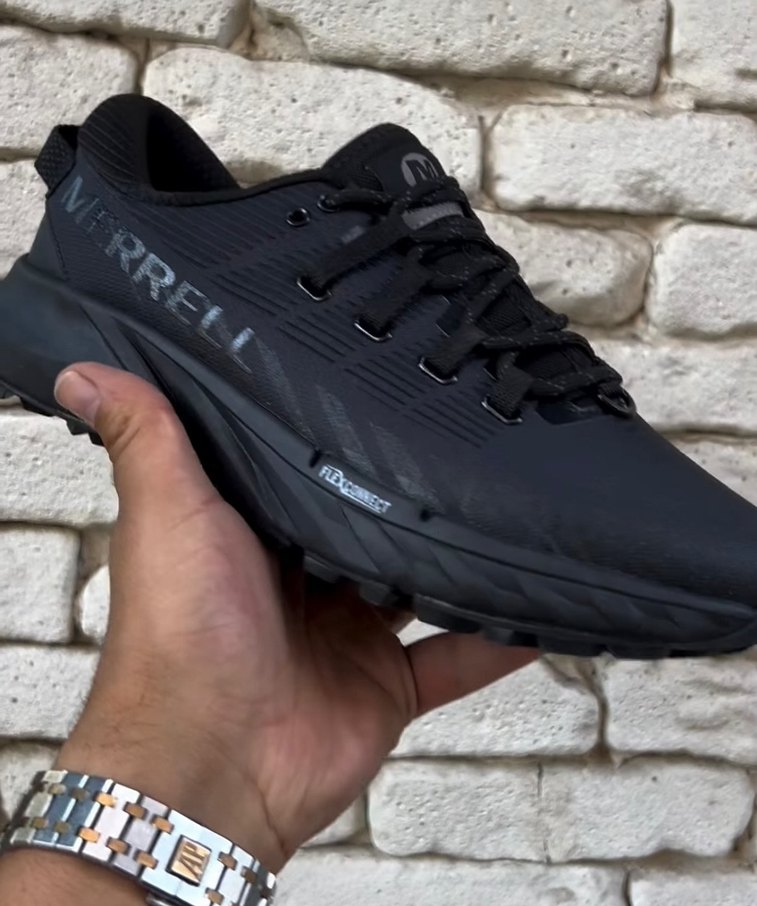Merrell Siyah Erkek Outdoor Spor Ayakkabı - Görsel 3