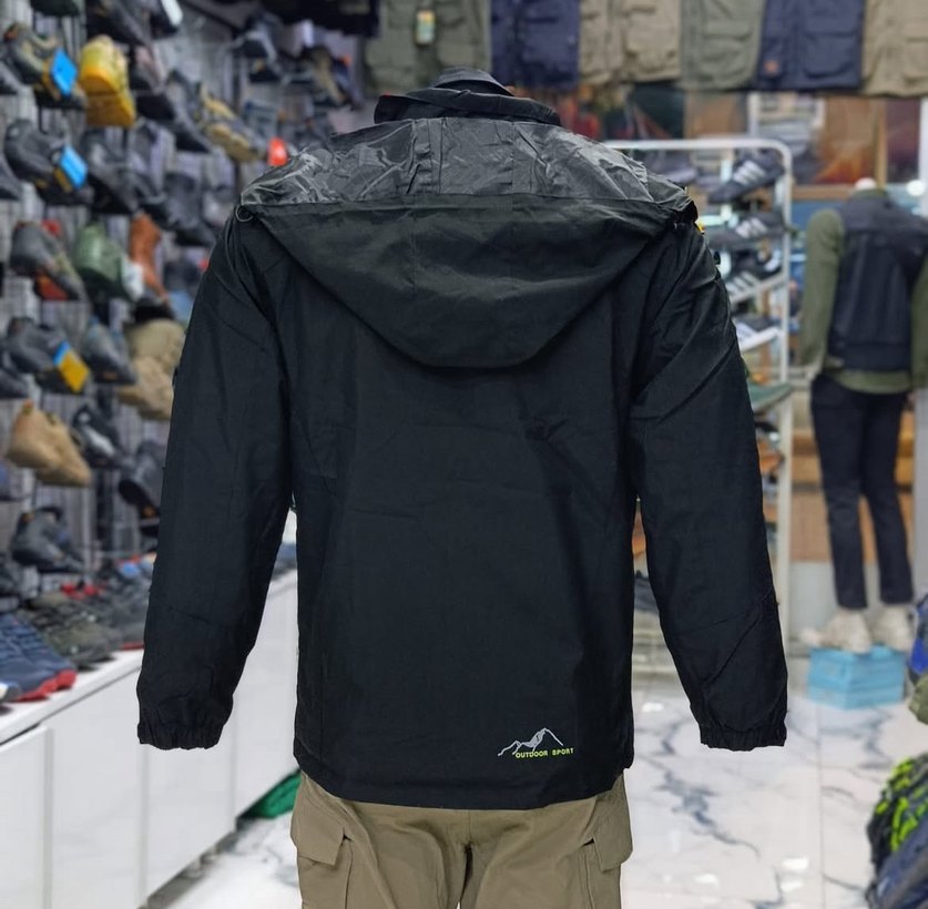 Columbia Siyah Fermuarlı Erkek Mont - Görsel 4