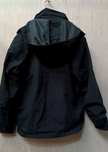 Columbia Siyah Kapüşonlu Erkek Mont - Görsel 3