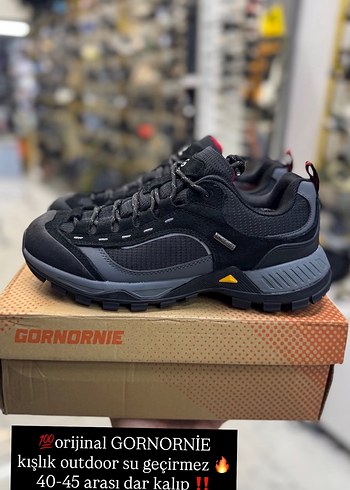 Diğer Gornornie Outdoor Siyah Gri Ayakkabi