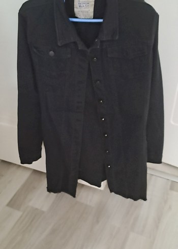 LC Waikiki Siyah Midi Kot Ceket