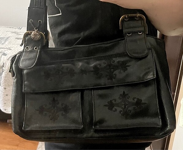 American Vintage İşlemeli çanta