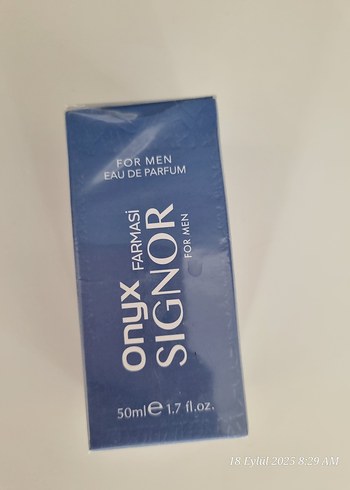 Beden Farmasi Onyx Signor Erkek Parfümü 50 ml