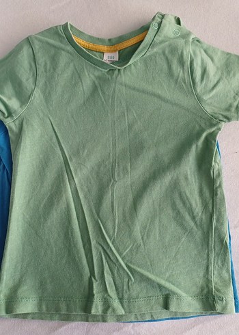 Erkek Çocuk Renkli Baskılı Kısa Kollu Tişört - Görsel 3