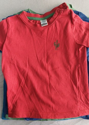 Erkek Çocuk Renkli Baskılı Kısa Kollu Tişört - Görsel 5