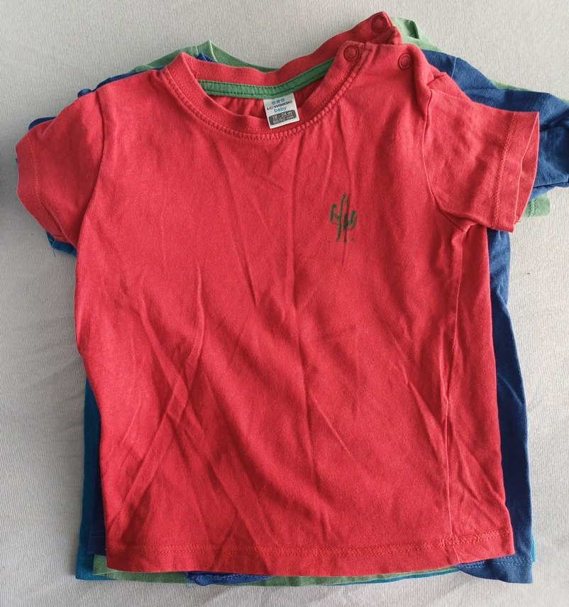 Erkek Çocuk Renkli Baskılı Kısa Kollu Tişört - Görsel 5