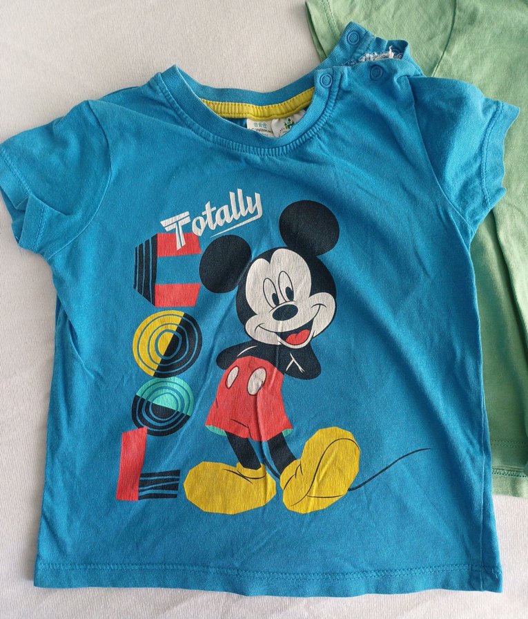 Erkek Çocuk Renkli Baskılı Kısa Kollu Tişört - Görsel 2