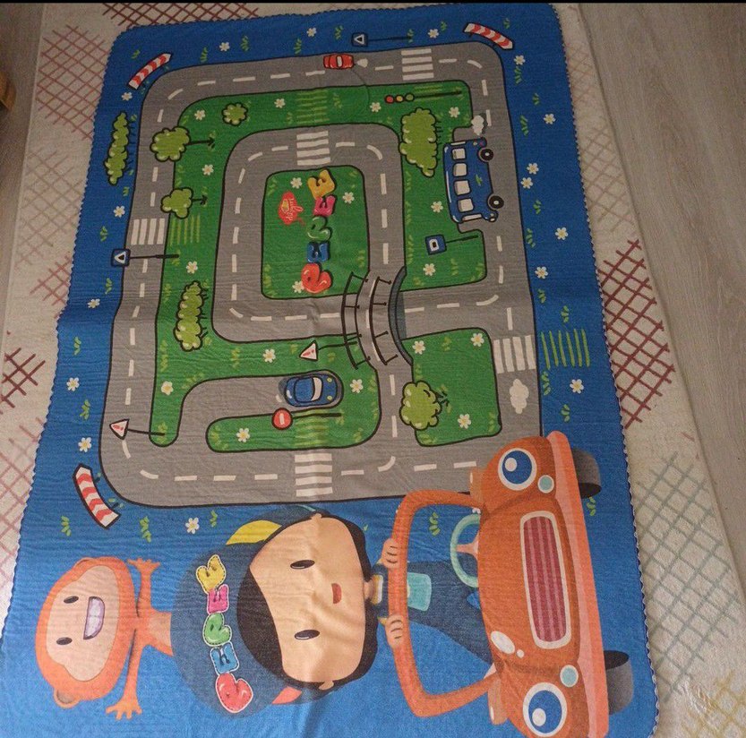 Pepe renkli oyun halısı - Görsel 3