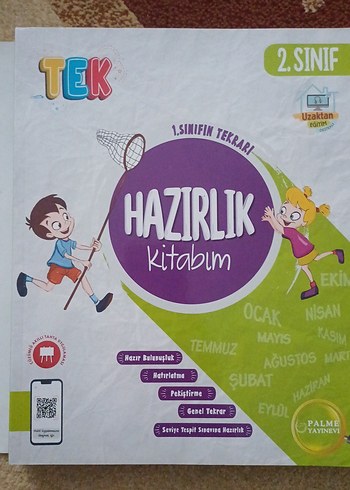 2. Sınıf İlkokul Seti - TEK Palme Yayınları - Görsel 5