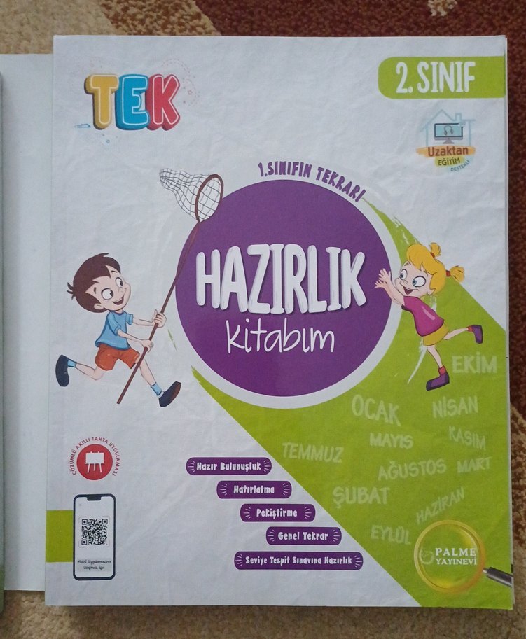 2. Sınıf İlkokul Seti - TEK Palme Yayınları - Görsel 5