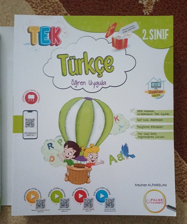 2. Sınıf İlkokul Seti - TEK Palme Yayınları - Görsel 3