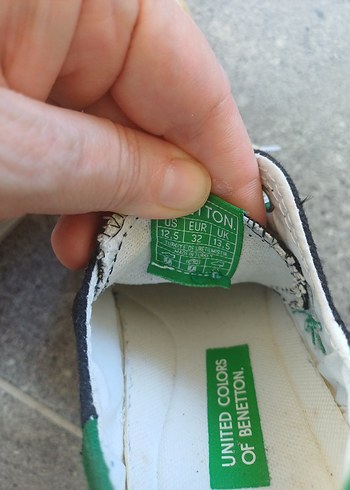 Erkek Çocuk Renkli Benetton Spor Ayakkabı - Görsel 5