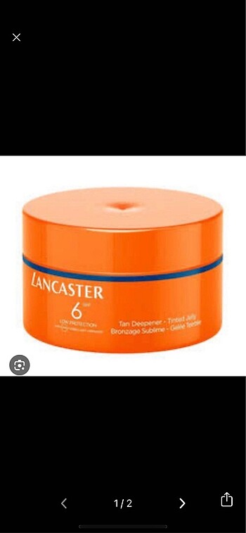 Lancaster Bronzlaştırıcı krem