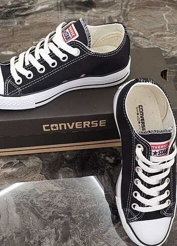 40 Numara siyah Converse sıfır ürün 