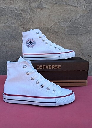 Beyaz uzun Converse 38 numara