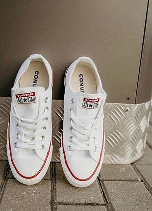 38 numara Beyaz A kalite Converse