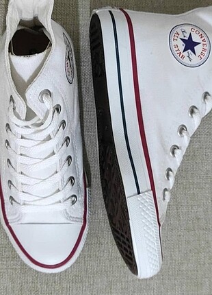 38 numara Beyaz A kalite ayakkabı Converse