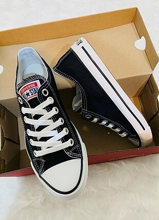 36 numara siyah A kalite ayakkabı Converse