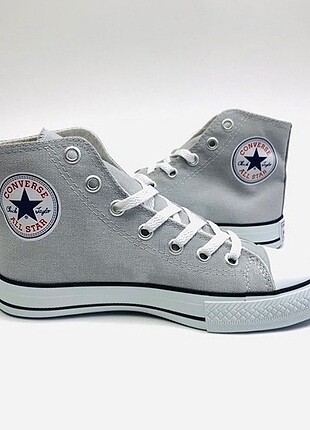 38 numara gri A kalite ayakkabı Converse