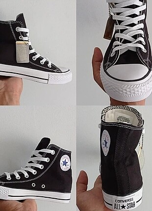 Converse 40 numara siyah a kalite ayakkabı