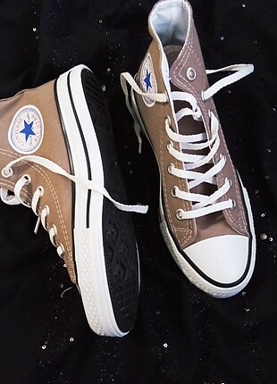 36 numara kahverengi a kalite ayakkabı Converse