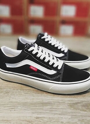 41 numara siyah Vans ayakkabı