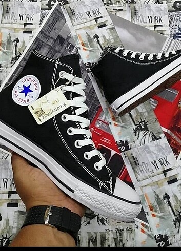 38 numara siyah Converse a kalite