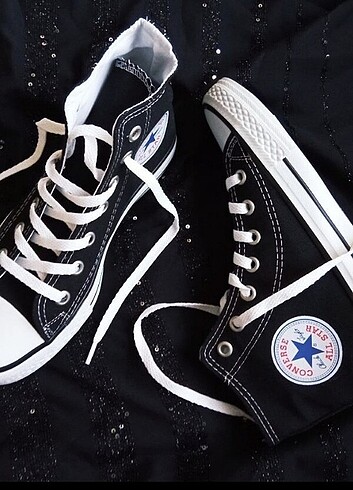 Converse 37 numara siyah Converse sıfır ürün