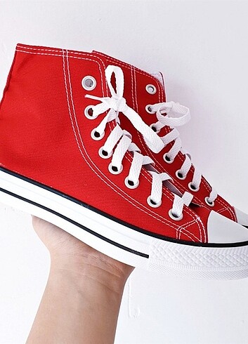 36 Numara kırmızı yeni sezon Converse 