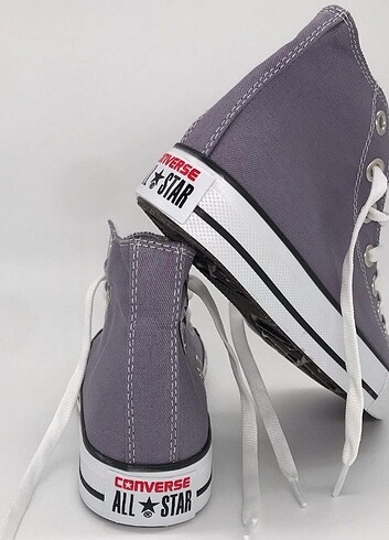 36 Beden mor Renk 36 numara lila Converse sıfır ürün 