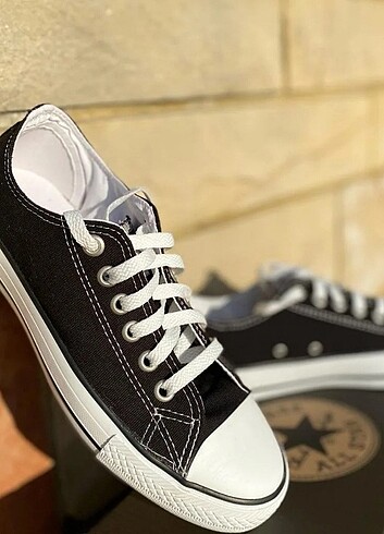 38 numara siyah Converse sıfır ürün 