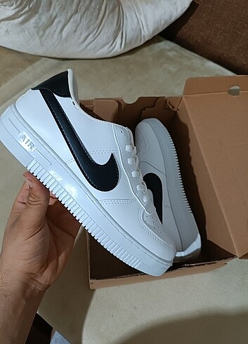 37 numara siyah Nike Air force sıfır ürün 