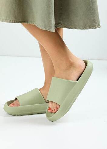 Unisex Yeezy Slide Terlik Çift Tokalı 