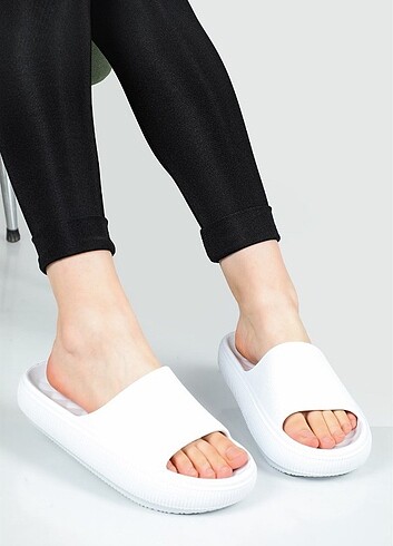 Unisex Yeezy Slide Terlik Çift Tokalı 