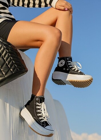40 Beden siyah Renk 40 numara siyah Run star hike Converse