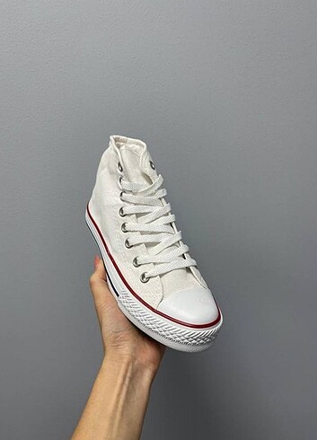 Diğer 35 Numara Beyaz bilekli Converse 