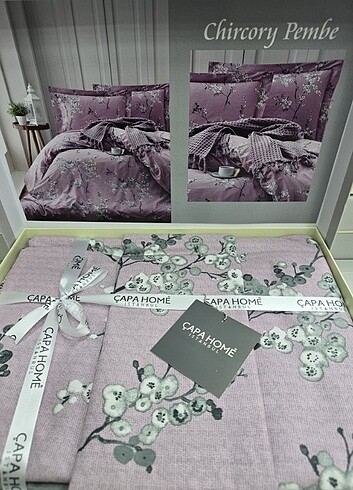 Çapa home poplin 0 Pamuk Çift kişilik nevresim takımı 