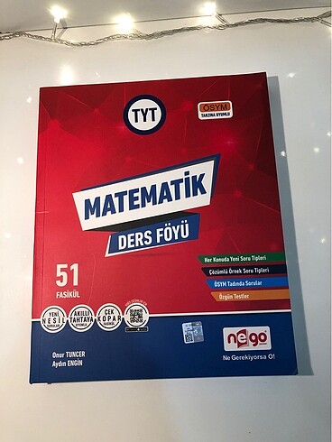 Nego / TYT Matematik ders föyü