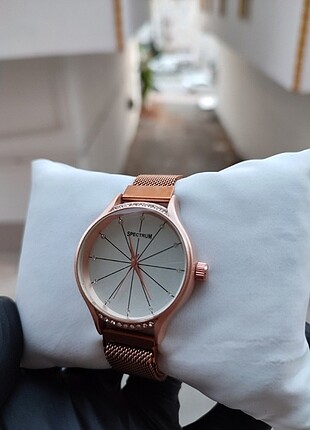 Rosegold Hasır Mıknatıs Kordon Saat