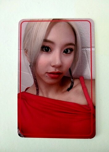 chaeyoung fancy official photocard