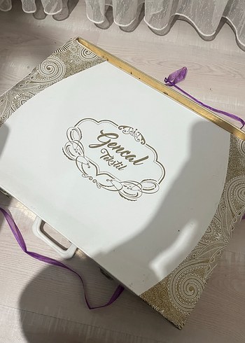 İşlemeli Parlak Pembe pike takımı - Görsel 4