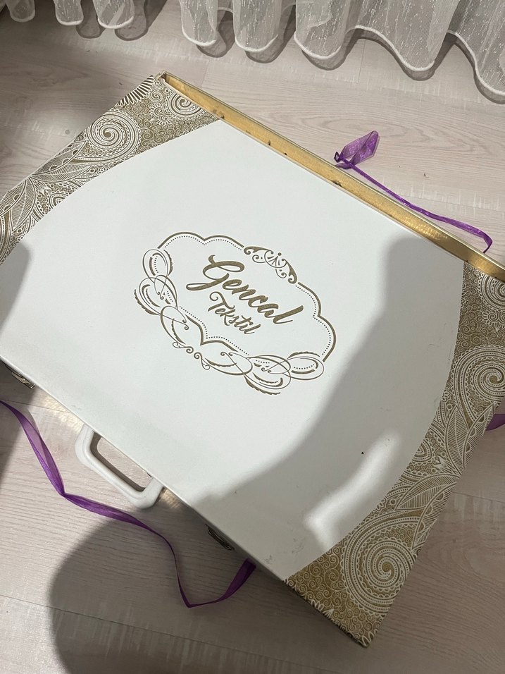 İşlemeli Parlak Pembe pike takımı - Görsel 4