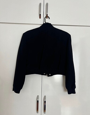 Zara Zara siyah vatkalı bomber ceket