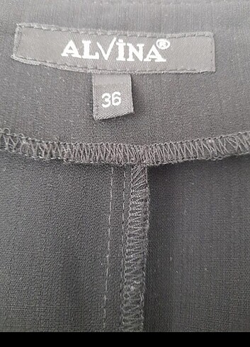 36 Beden siyah Renk Alvina çok şık kap