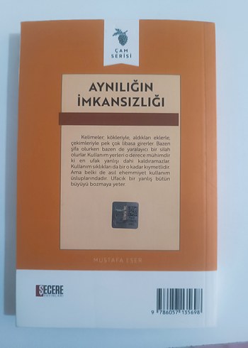 Beden Aynılığın İmkansızlığı(imzalı özel)- Mustafa Eser