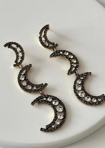 Payetli Kadın Küpe - Görsel 2