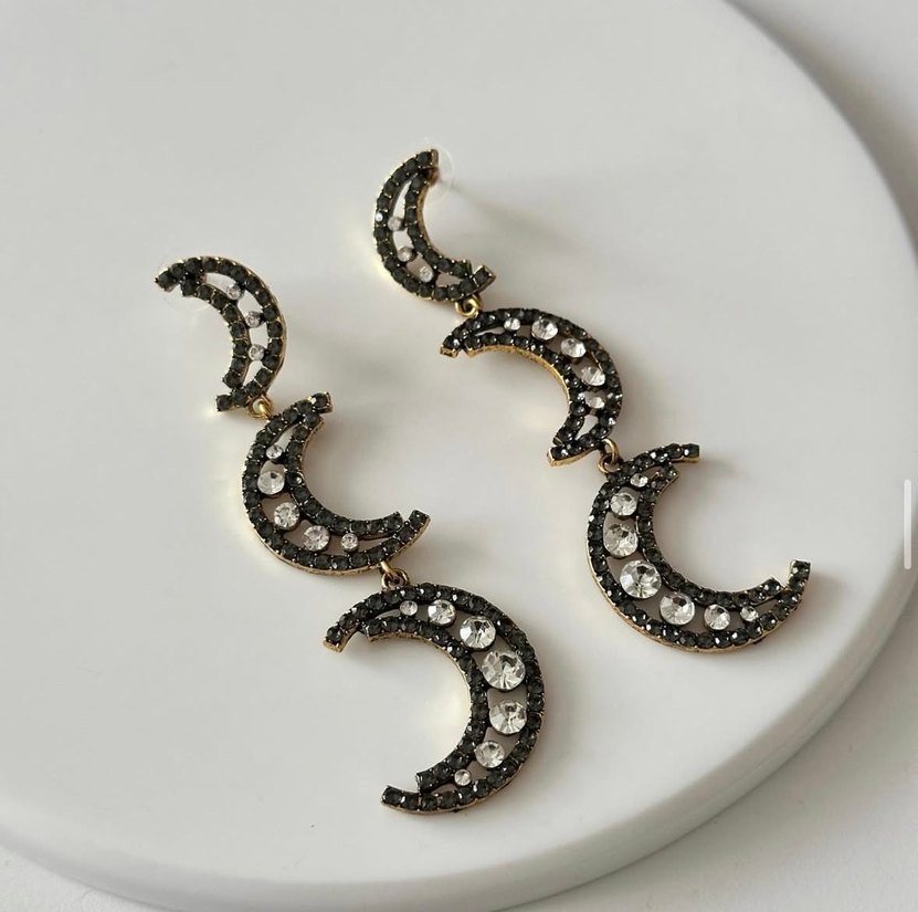 Payetli Kadın Küpe - Görsel 2