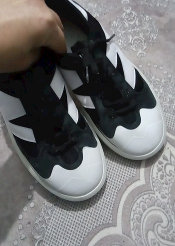 Siyah Beyaz New Balance Spor Ayakkabı - Görsel 4