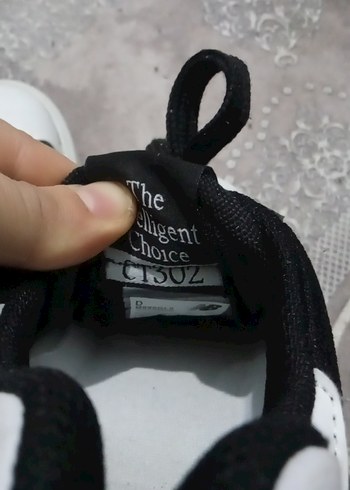 Siyah Beyaz New Balance Spor Ayakkabı - Görsel 7